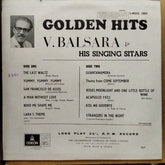 V. Balsara & His Singing Sitars*  - Golden Hits (Vinyl)